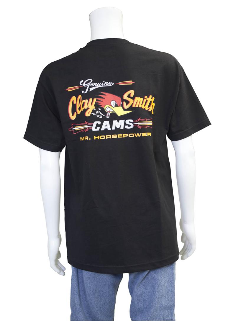 Mens Clay Smith Cams / Mr Horsepower Genuine T-Shirt on Black – Sh-Boomm