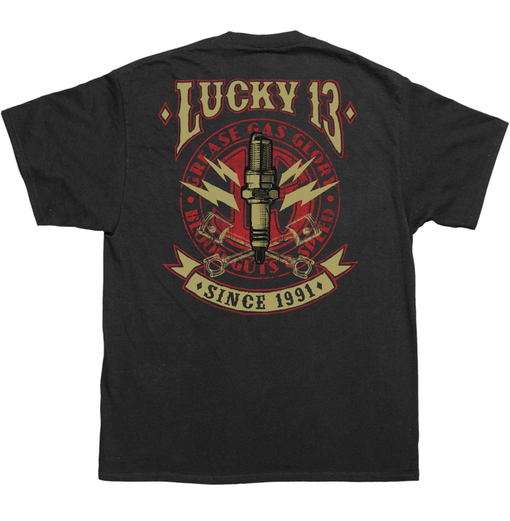 Lucky 13 The AMPED Tee – Sh-Boomm